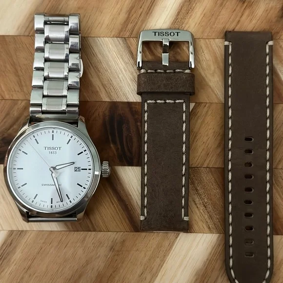 Men’s White Dial Tissot Gentleman Swissmatic - T1164071601100 - Picture 6 of 6